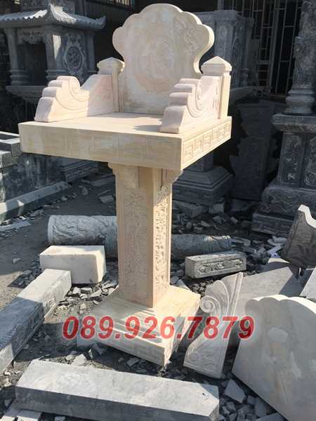 29- Mẫu miếu thờ ngoài trời bằng đá tự nhiên bán tại quảng ngãi