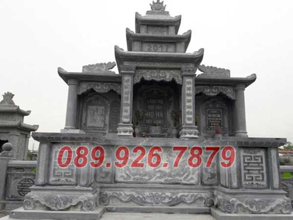 666 - mẫu lăng thờ bằng đá đẹp bán tại phú yên - mái che