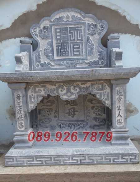 836- mẫu bàn thờ đá đẹp bán sóc trăng - chùa