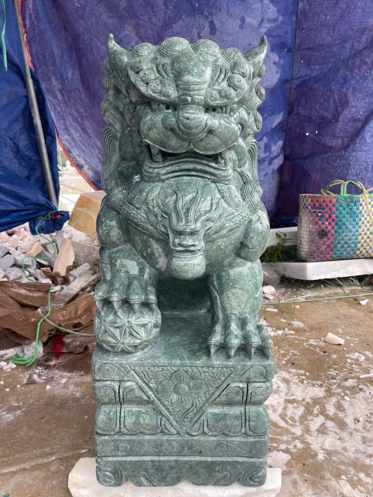 tượng nghê đá