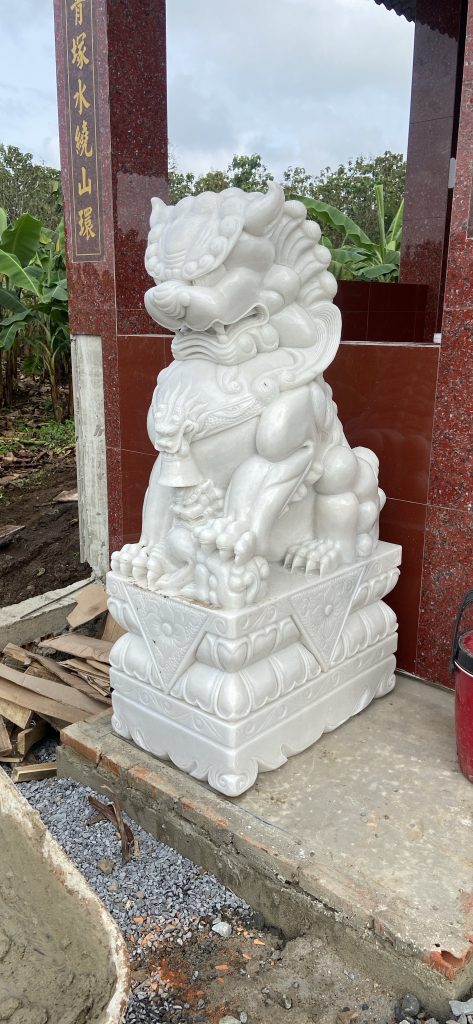tượng nghê đá