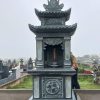 mộ đá 2 mái