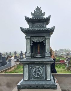 mộ đá 2 mái