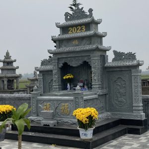 mộ đá 3 mái