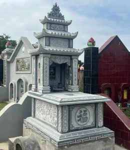 mộ đá 3 mái