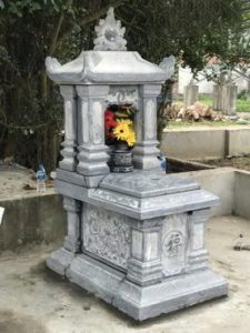 mộ đá 1 mái