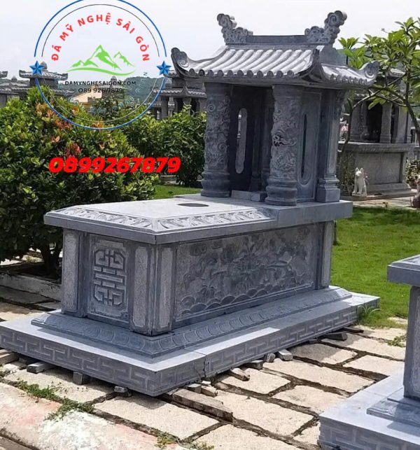 mộ đá 1 mái