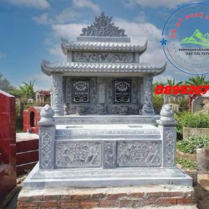mộ đá đôi hỏa táng