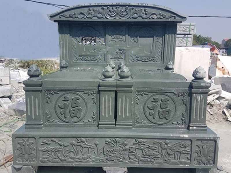 Mộ Đá Đôi – Lựa Chọn Tâm Linh Bền Vững Và Ý Nghĩa Từ Đá Mỹ Nghệ