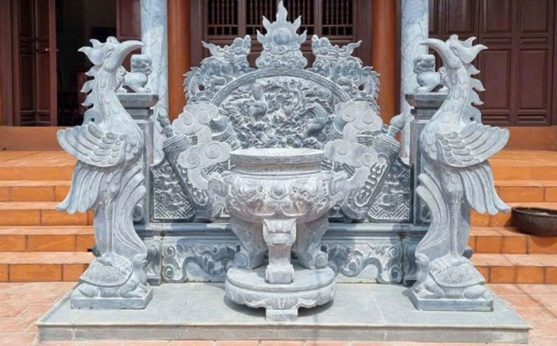 Con Hạc Đá – Biểu Tượng Linh Thiêng Trong Nghệ Thuật Đá Mỹ Nghệ