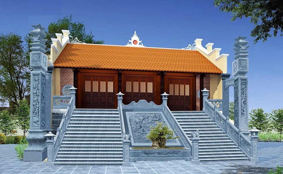 Theo quan niệm phong thủy Á Đông, đá tự nhiên là vật liệu hấp thụ dương khí mạnh mẽ, có khả năng trấn trạch, bảo vệ dòng họ và đem lại bình an, thịnh vượng