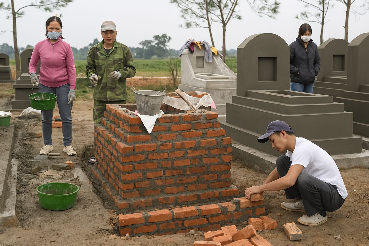 Động thổ, xây mộ là việc trọng đại, bắt buộc phải xem ngày giờ hoàng đạo, tuổi của gia chủ và hướng đặt mộ hợp mệnh. Việc này giúp tránh phạm “tam tai”, “thái tuế”, “trùng tang”, từ đó đảm bảo vượng khí cho cả gia tộc