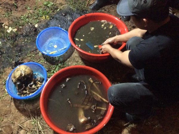 Khi phát hiện xương đen, gia chủ cần bình tĩnh, không nên hoảng loạn. Nên nhờ thầy địa lý có kinh nghiệm xem xét mạch đất và chọn ngày lành để làm lễ tịnh hóa, giải uế