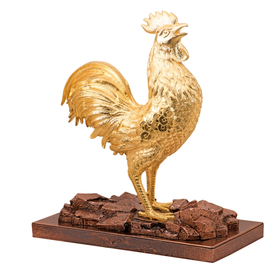 Trong phong thủy, Kim Kê được xem là linh vật mang năng lượng tài lộc mạnh mẽ