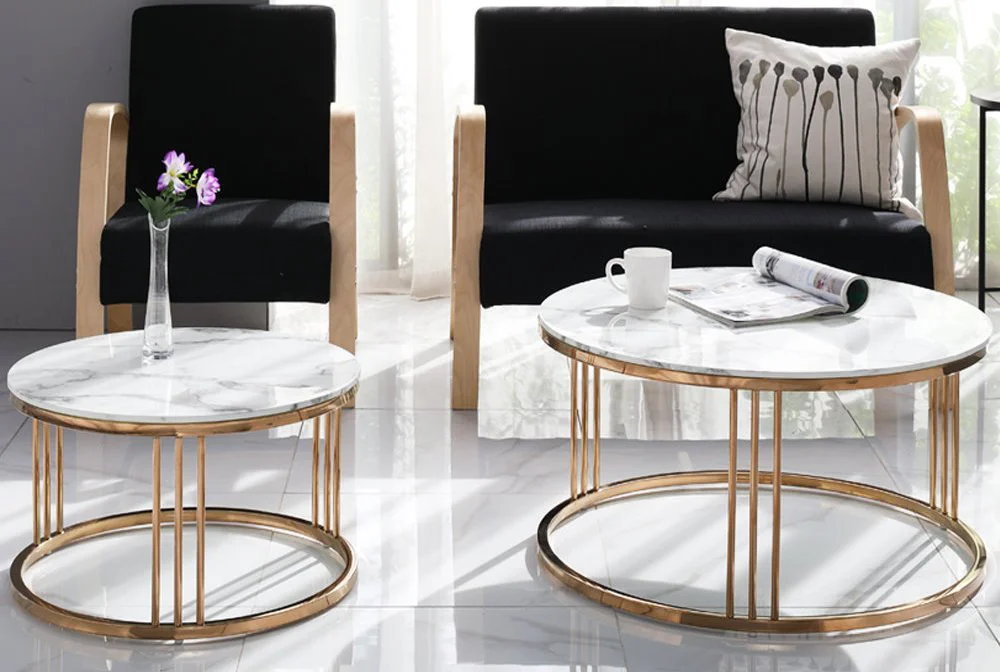 Bàn trà đá mỹ nghệ được chế tác chủ yếu từ các loại đá tự nhiên như đá xanh, đá granite, đá marble hay đá ong xám…