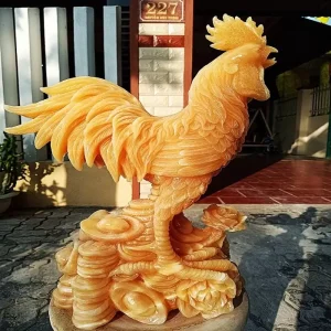 Tượng Kim Kê đá phù hợp với nhiều vị trí