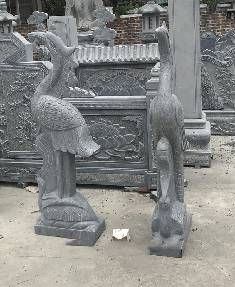 Không chỉ mang ý nghĩa tâm linh, tượng linh vật bằng đá còn góp phần nâng tầm thẩm mỹ cho nhiều không gian khác nhau