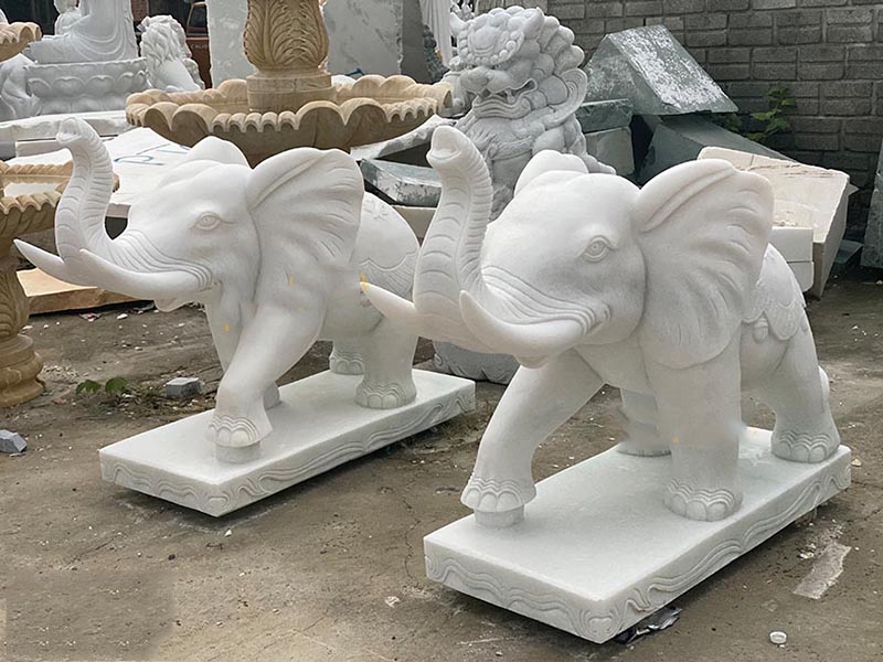 Tượng đá phong thủy có thể được đặt ở nhiều vị trí khác nhau tùy vào mục đích sử dụng và ý nghĩa mong muốn