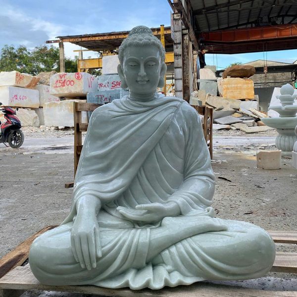 Tượng Phật Thích Ca đá thường được an vị tại chùa chiền, thiền viện, khu tâm linh hoặc những không gian sân vườn mang phong cách thiền