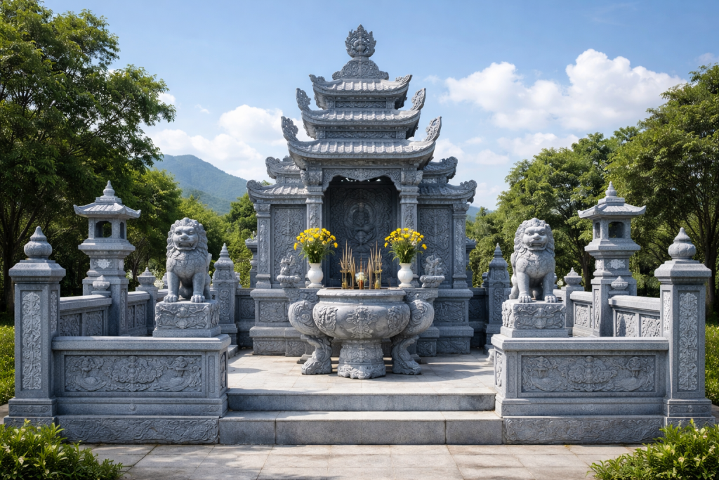 Ưu điểm vượt trội của đá granite trong chế tác tượng đá mỹ nghệ