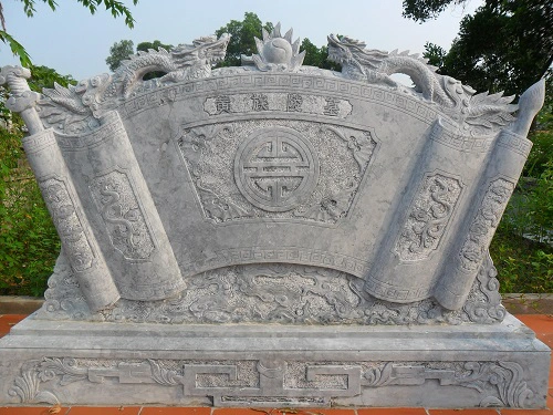 Bình phong đá – Tinh hoa phong thủy