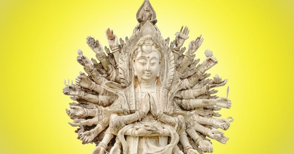 Quan Âm Nghìn Mắt Nghìn Tay Đá – Sự Bảo Hộ Vô Biên Từ Nghệ Thuật Đá Mỹ Nghệ