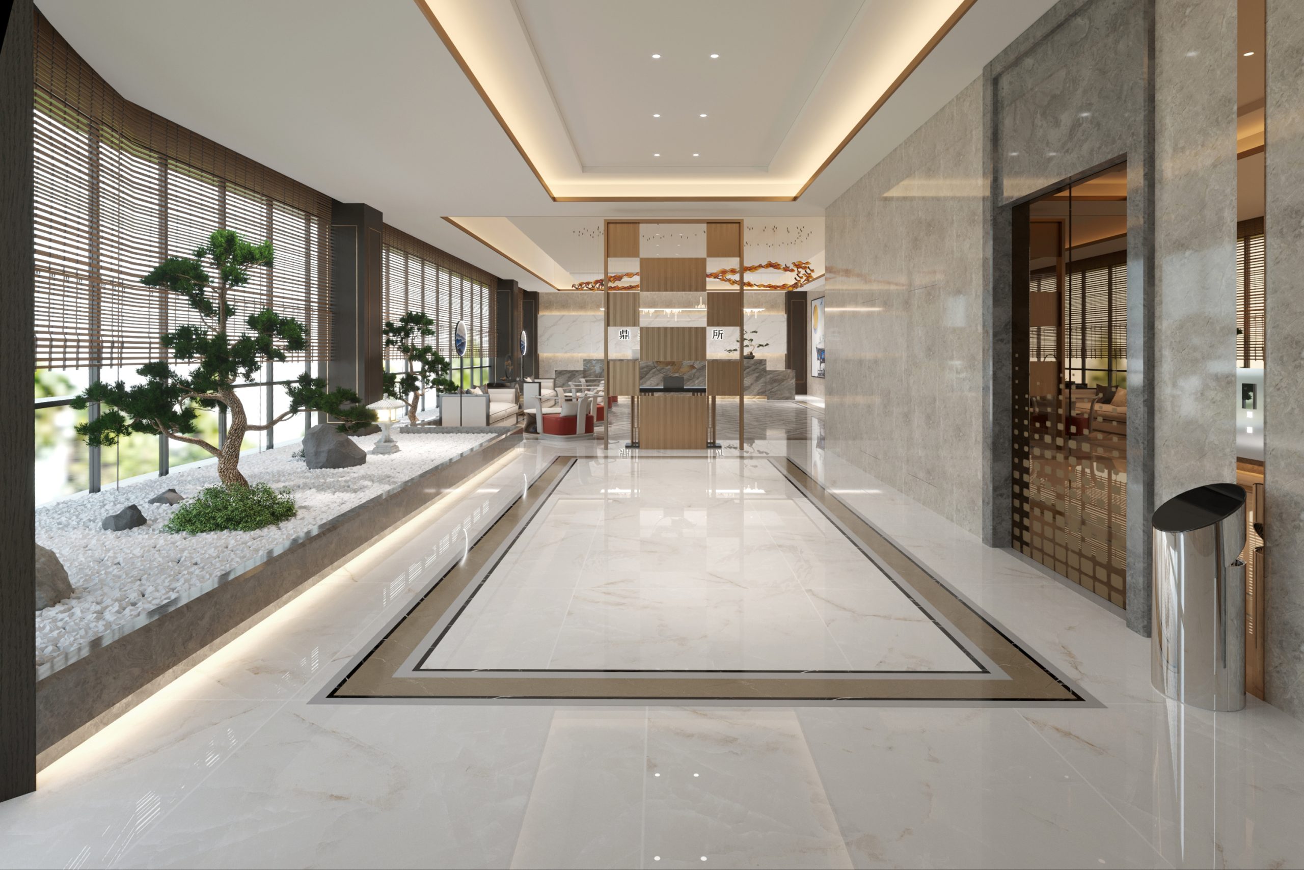 Trong không gian nhà hàng cao cấp, yếu tố thẩm mỹ đóng vai trò quan trọng trong việc tạo cảm xúc cho thực khách