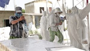 Đá mỹ nghệ thủ công – Giá trị khác biệt trong thiết kế