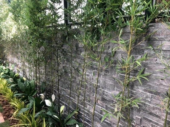 Ở khu vực ngoại thất, đá mỹ nghệ theo yêu cầu càng phát huy tối đa ưu thế về độ bền