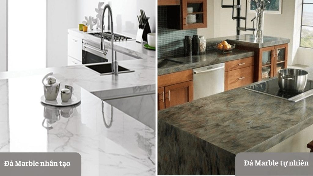 Thành phần chính của đá marble là canxi cacbonat, nên đá dễ bị tác động bởi axit nhẹ, hóa chất hoặc môi trường ẩm