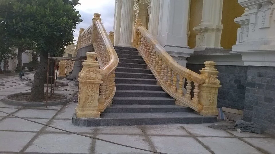 Đá mỹ nghệ trong thiết kế cảnh quan biệt thự