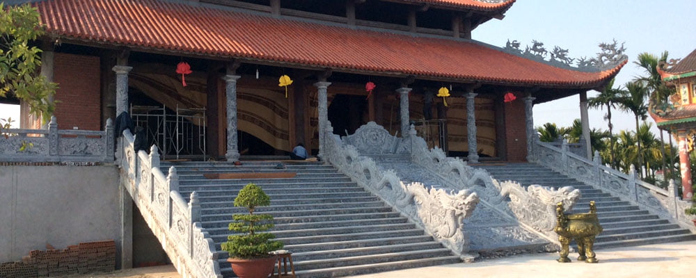 Đá mỹ nghệ trong kiến trúc nhà truyền thống và hiện đại