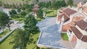 Trang trí không gian ngoài trời bằng đá mỹ nghệ tự nhiên