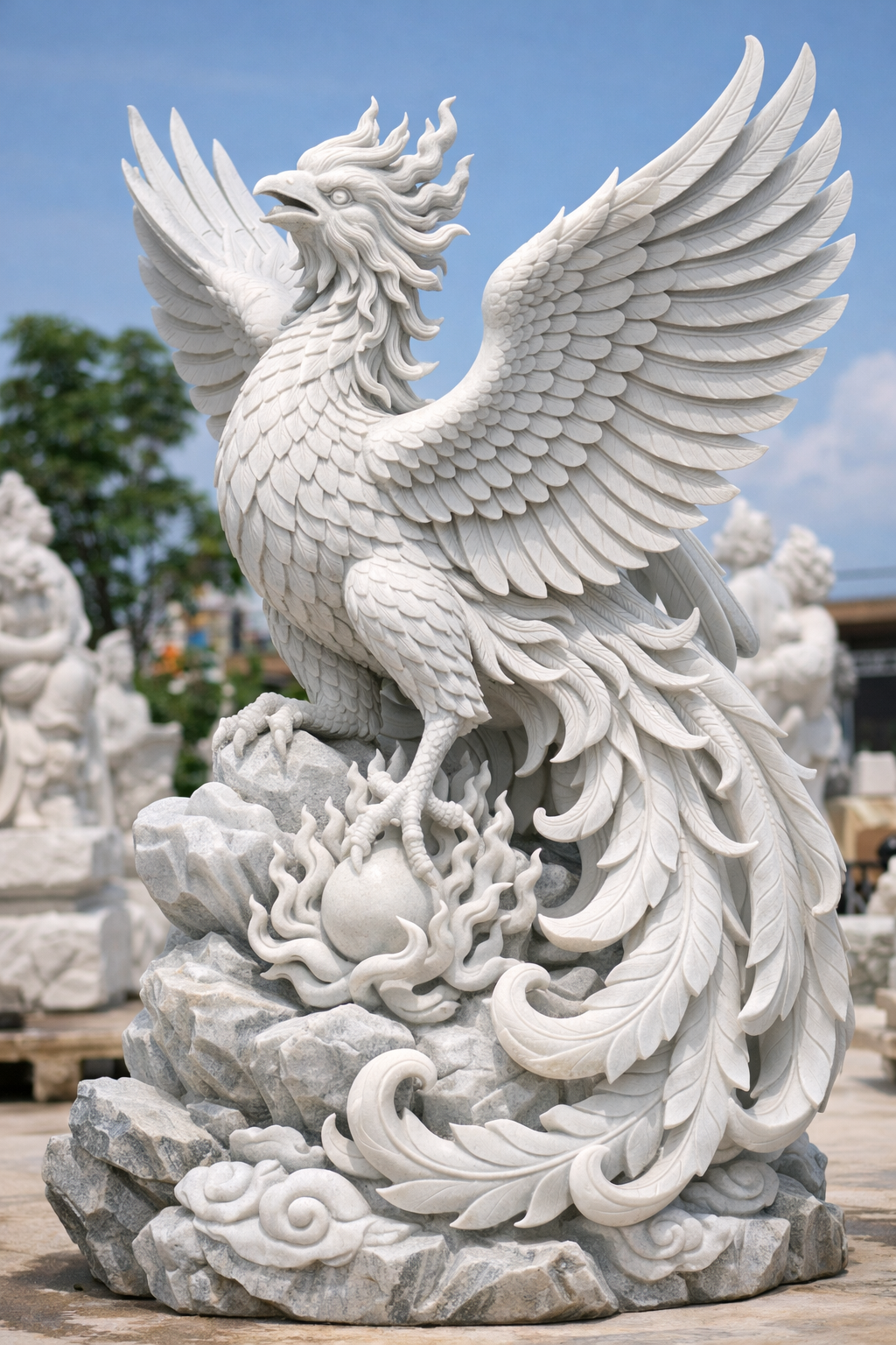 Không chỉ mang giá trị thẩm mỹ, những linh vật này còn được xem là biểu tượng thu hút tài lộc, tăng vượng khí và bảo vệ doanh nghiệp khỏi những năng lượng tiêu cực