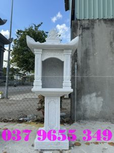 166+Bán cây hương thờ đá mỹ nghệ có mái tại Lạng Sơn