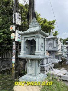 165+Mẫu cây hương thờ ngoài trời có mái tại Điện Biên