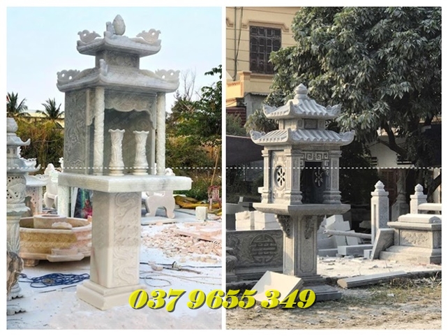 173+Cây hương có mái thờ hủ tro cốt tại Hà Nội
