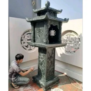 184+Bán cây hương thờ đá mỹ nghệ có mái tại Lào Cai