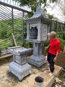 63 cây hương thờ ngoài trời bằng đá Khánh Hòa