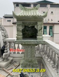 173+Cây hương có mái thờ hủ tro cốt tại Cà Mau