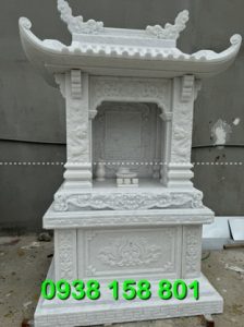 106 Am thờ tro cốt ông bà cha mẹ thần linh bằng đá bán tại Nghệ An