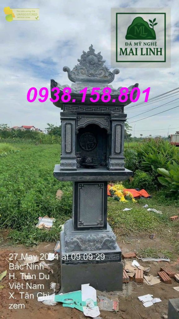 105 Am thờ tro cốt gia tộc bằng đá bán tại Sơn La