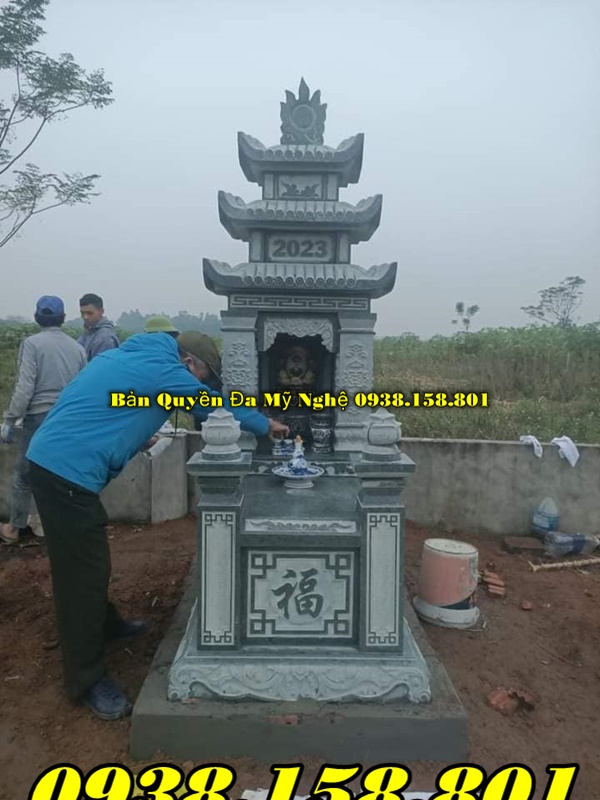 304 mẫu mộ đá có mái bán tại Đồng Tháp
