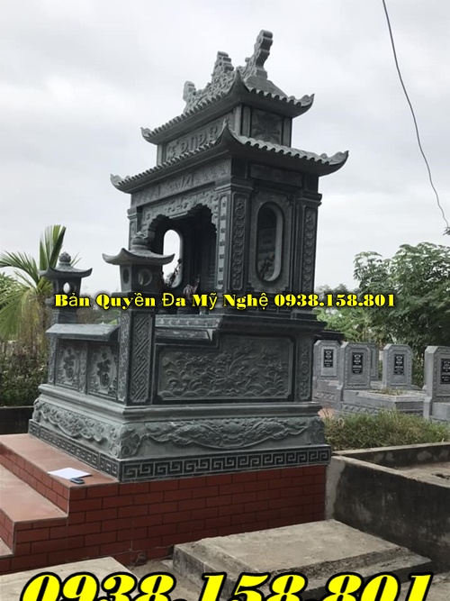 324 bán mẫu mộ đá có mái Phú Thọ đá nguyên khối | đá Thanh Hóa