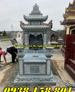 324 bán mẫu mộ đá có mái Tây Ninh đá nguyên khối | đá Thanh Hóa